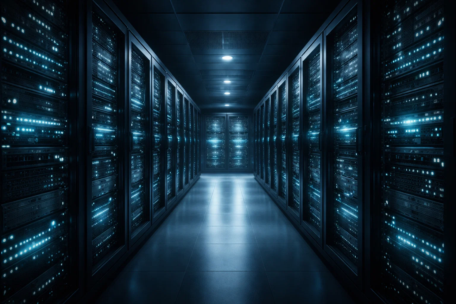 Network infrastructure and server room